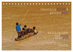 Cover-Bild zum Titel 'neunziggrad photoart: äthiopien von nord nach süd (Tischkalender 2026 DIN A5 quer), CALVENDO Monatskalender' von 'Jörn Heller'