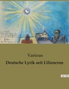 Cover-Bild zum Titel 'Deutsche Lyrik seit Liliencron' von 'Various'