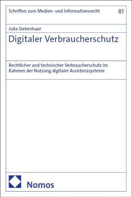 Digitaler Verbraucherschutz - Julia Siebenhaar