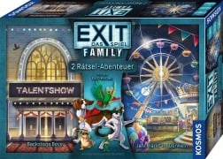 Cover-Bild zum Titel 'EXIT® - Das Spiel - Family 2 - Backstage Boys/Jahrmarkt im Dunkeln' von ''