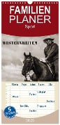 Familienplaner 2025 - Westernreiten mit 5 Spalten (Wandkalender, 21 x 45 cm) CALVENDO - Berit Seiboth