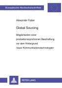 Cover-Bild zum Titel 'Global Sourcing' von 'Alexander Faber'