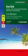 Cover-Bild zum Titel 'freytag & berndt Straßenkarte Karibik, Jamaika - Haiti - Dominikanische Republik - Puerto Rico 1:1 Mio.' von ''