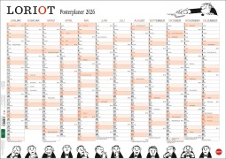 Loriot Posterplaner 2026 - 