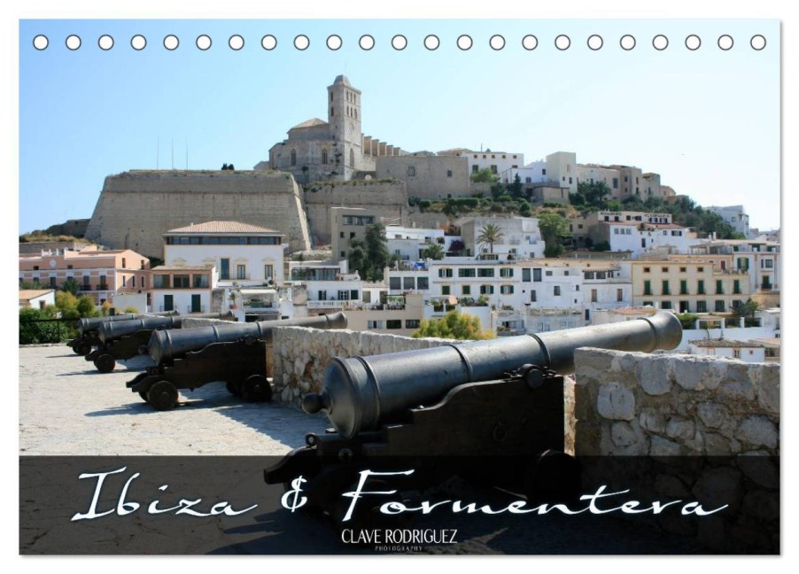 Ibiza & Formentera (Tischkalender 2026 DIN A5 quer), CALVENDO Monatskalender - 