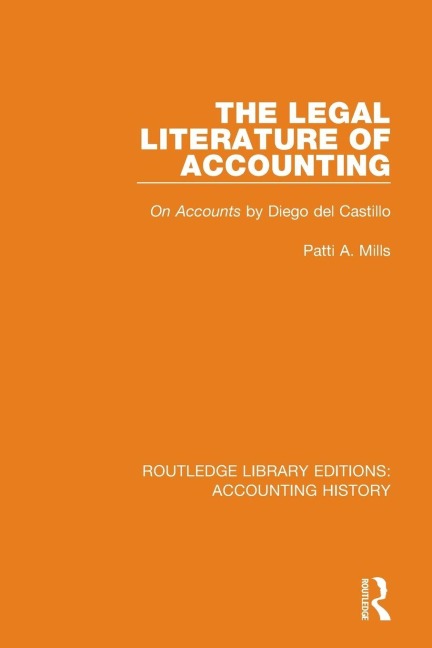 The Legal Literature of Accounting - Patti A. Mills