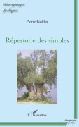 Cover-Bild zum Titel 'Répertoire des simples' von 'Pierre Goldin'