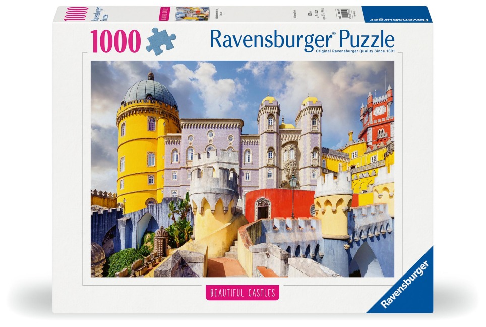 Erwachsenenpuzzle 1000 Teile - Palácio Nacional da Pena, Portugal - 