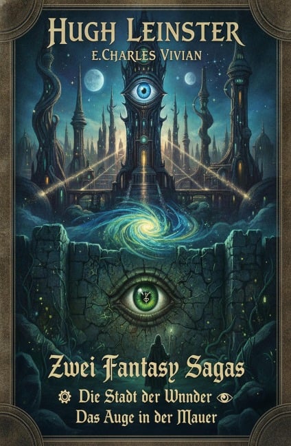 Zwei Fantasy Sagas: Die Stadt der Wunder / Das Auge in der Mauer - Hugh Leinster, E. Charles Vivian