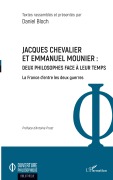 Cover-Bild zum Titel 'Jacques Chevalier et Emmanuel Mounier' von 'Daniel Bloch'