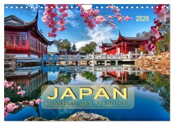 Cover-Bild zum Titel 'Japan - Hightech und Tradition (Wandkalender 2026 DIN A4 quer), CALVENDO Monatskalender' von 'Peter Roder'