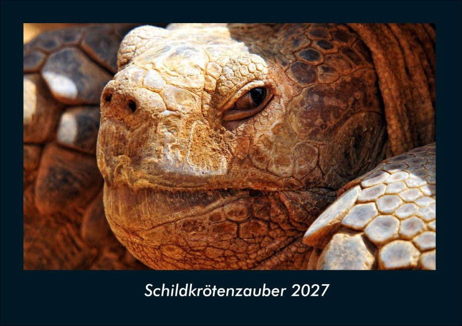 Schildkrötenzauber 2027 Fotokalender DIN A4 - Tobias Schmitt, Kevin Heber