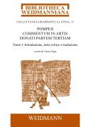 Cover-Bild zum Titel 'Pompeii Commentum in Artis Donati partem tertiam' von 'Pompeius'