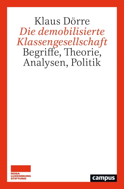Die demobilisierte Klassengesellschaft - Klaus Dörre