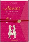 Cover-Bild zum Titel 'Brief-Adventskalenderbuch - Advent für Freundinnen' von ''