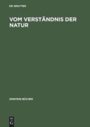 Cover-Bild zum Titel 'Vom Verständnis der Natur' von ''