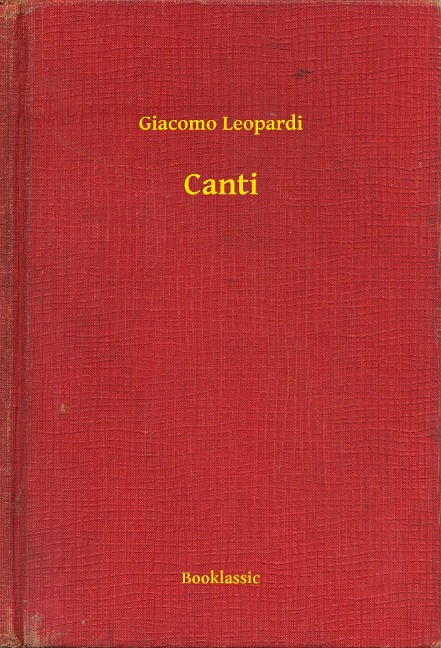 Canti - Giacomo Leopardi