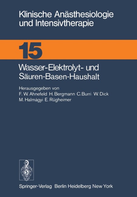 Wasser-Elektrolyt- und Säuren-Basen-Haushalt - 