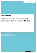 Einbau von Fenster mit Schwerpunkt Holztechnik (Unterweisung Tischler/in) - Daniel Steffen