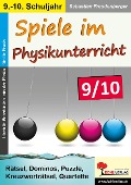 Cover-Bild zum Titel 'Spiele im Physikunterricht / Klasse 9-10' von 'Sebastian Freudenberger'