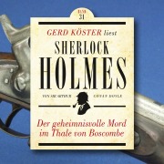 Cover-Bild zum Titel 'Der geheimnisvolle Mord im Thale von Boscombe' von 'Arthur Conan Doyle'