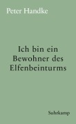 Cover-Bild zum Titel 'Ich bin ein Bewohner des Elfenbeinturms' von 'Peter Handke'