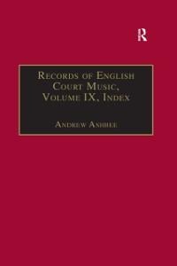 Records of English Court Music - 