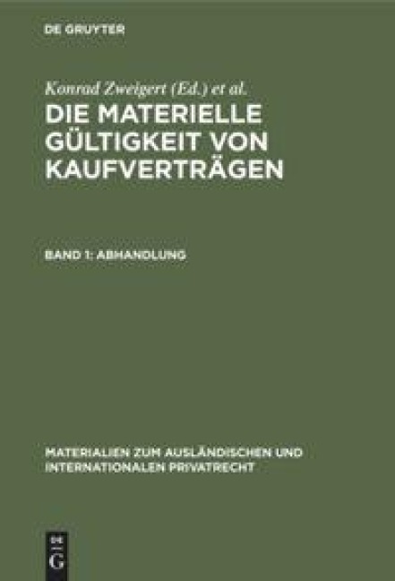 Abhandlung - 