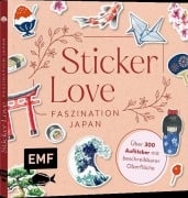 Cover-Bild zum Titel 'Sticker Love: Faszination Japan - Über 300 Etiketten und Aufkleber mit beschreibbarer Oberfläche' von ''