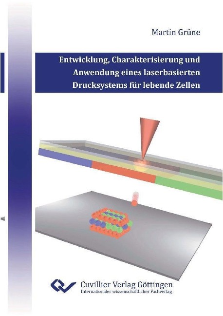 Entwicklung, Charakterisierung und Anwendung eines laserbasierten Drucksytems für lebende Zellen - 