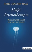 Cover-Bild zum Titel 'Hilfe! Psychotherapie' von 'Hans-Joachim Maaz'