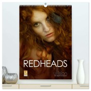 REDHEADS (hochwertiger Premium Wandkalender 2026 DIN A2 hoch), Kunstdruck in Hochglanz - Ulrich Allgaier (Ullision)