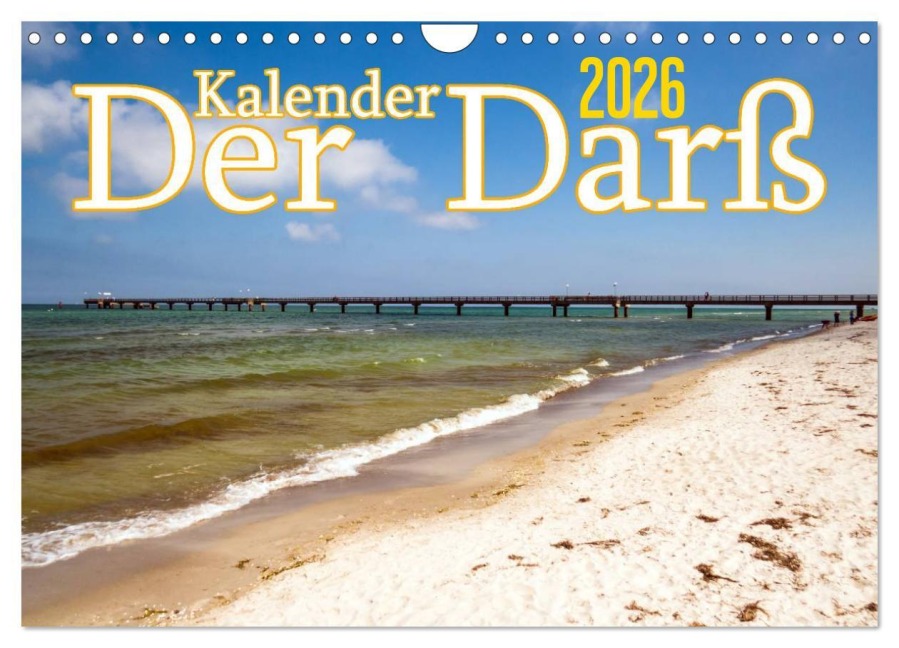 Der Darß Kalender CH-Version (Wandkalender 2026 DIN A4 quer), CALVENDO Monatskalender - Max Steinwald