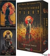 Cover-Bild zum Titel 'Bernsteinmond Tarot - 78 Tarotkarten und 80-seitiges Booklet' von 'Hepie Bartkowski'
