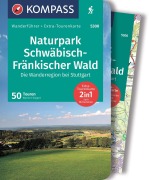 Cover-Bild zum Titel 'KOMPASS Wanderführer Naturpark Schwäbisch-Fränkischer Wald, Die Wanderregion bei Stuttgart, 50 Touren mit Extra-Tourenkarte' von 'Werner Sippel'