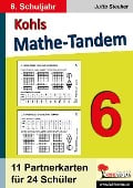 Cover-Bild zum Titel 'Kohls Mathe-Tandem / Klasse 6' von 'Jutta Stecker'