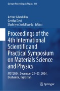 Cover-Bild zum Titel 'Proceedings of the 4th International Scientific and Practical Symposium on Materials Science and Physics' von ''