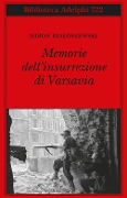 Cover-Bild zum Titel 'Memorie dell'insurrezione di Varsavia' von 'Miron Bialoszewski'