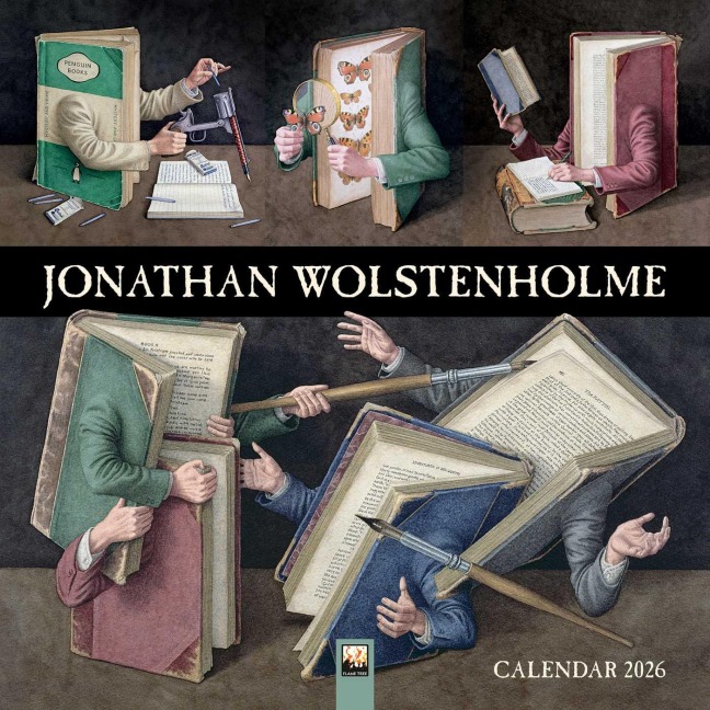 Jonathan Wolstenholme Kunstkalender 2026 - Original Flame Tree Publishing-Kalender [Kalender] - Flame Tree Publishing