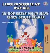 Cover-Bild zum Titel 'I Love to Sleep in My Own Bed Ik hou ervan om in mijn eigen bed te slapen' von 'Shelley Admont, Kidkiddos Books'