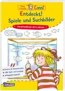 Cover-Bild zum Titel 'Conni Gelbe Reihe (Beschäftigungsbuch): Entdeckt! Spiele und Suchbilder' von 'Hanna Sörensen'