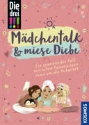 Cover-Bild zum Titel 'Die drei !!!, Mädchentalk & miese Diebe (drei Ausrufezeichen)' von 'Anja Körner'