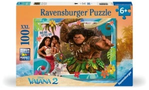 Cover-Bild zum Titel 'Kinderpuzzle 100 XXL Teile - Disney Vaiana 2 - Aufbruch in neue Welten' von ''