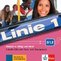 Cover-Bild zum Titel 'Linie 1. B1.2. 2 Audio-CDs zum Kurs- und Übungsbuch' von 'Stefanie Dengler, Ludwig Hoffmann, Susan Kaufmann, Ulrike Moritz, Margret Rodi'