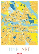 Cover-Bild zum Titel 'Map Art Kalender 2026' von ''