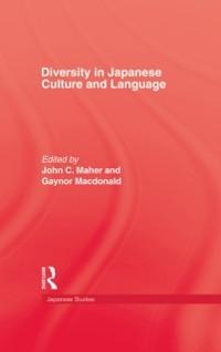 Diversity in Japanese Culture and Language - 