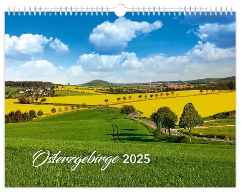 Kalender Osterzgebirge 2025 - Peter Schubert