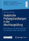 Analytische Prüfungshandlungen in der Abschlussprüfung - Johannes Martens