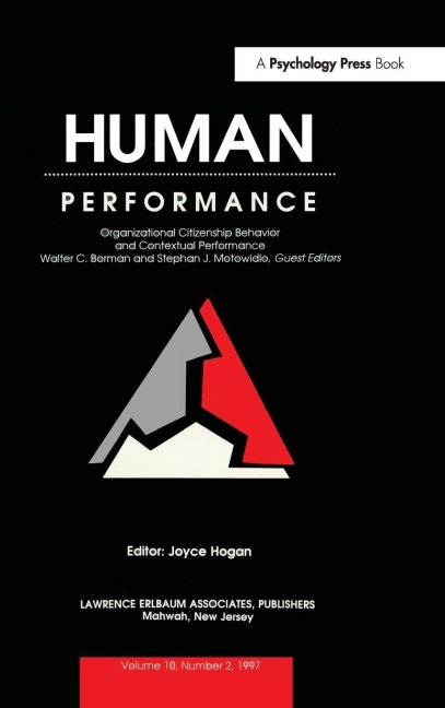 Organizational Citizenship Behavior and Contextual Performance - 