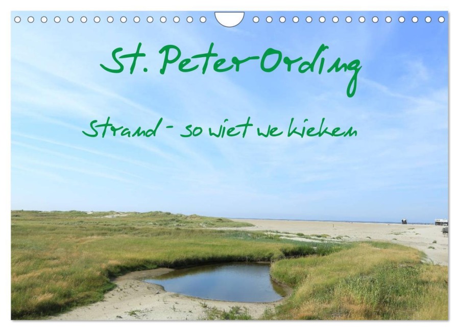 St. Peter-Ording (Wandkalender 2026 DIN A4 quer), CALVENDO Monatskalender - Kleverveer Kleverveer